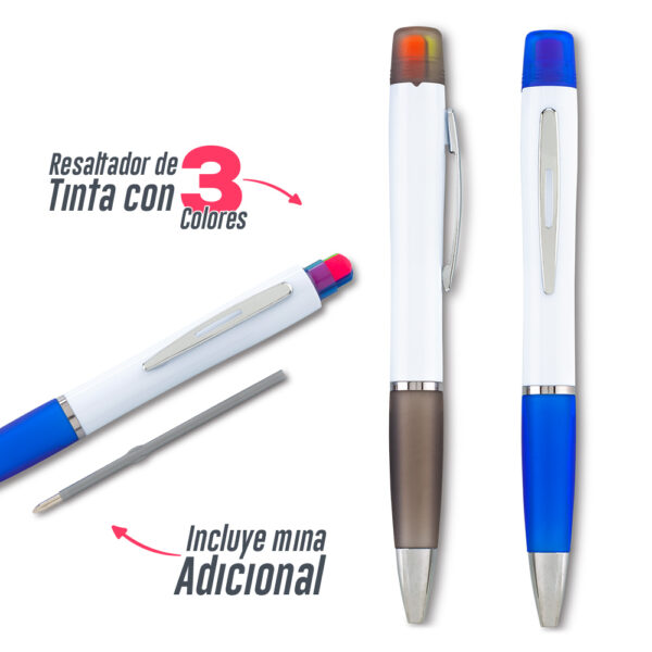 TRIPLET 2-1 Bolígrafo con Resaltador OFERTA