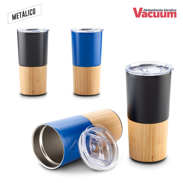 Mug Metálico Landen 500ml