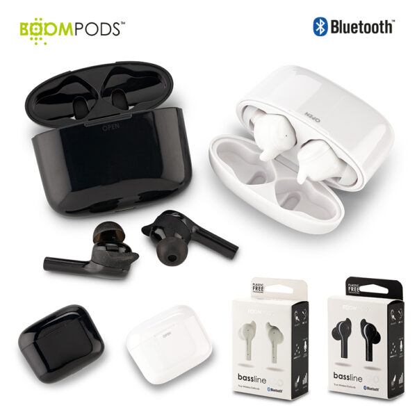 Audífonos Bluetooth Bassline Go Boompods PRECIO NETO