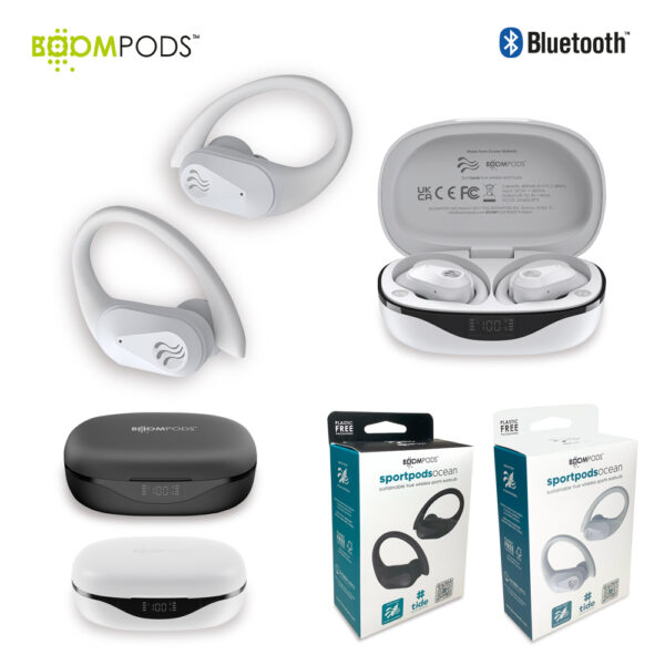 Audífonos Bluetooth Sportpods Boompods PRECIO NETO NUEVO