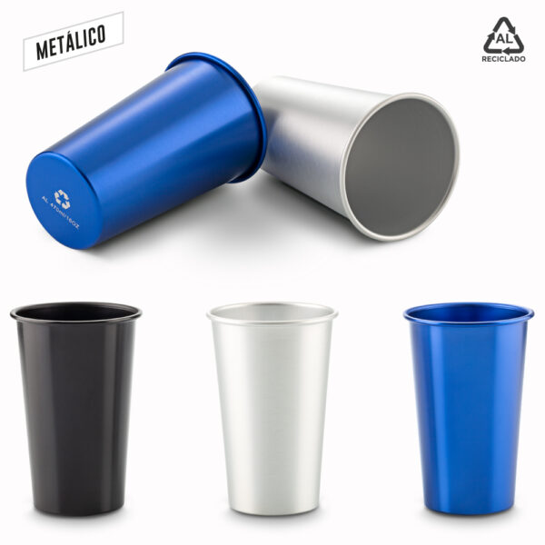 Vaso en Aluminio Eco 450ml NUEVO