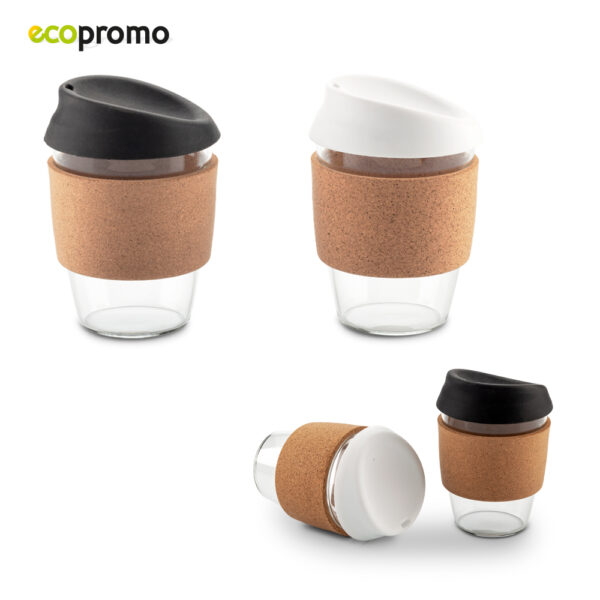 Taza en Vidrio Cork 350ml NUEVO