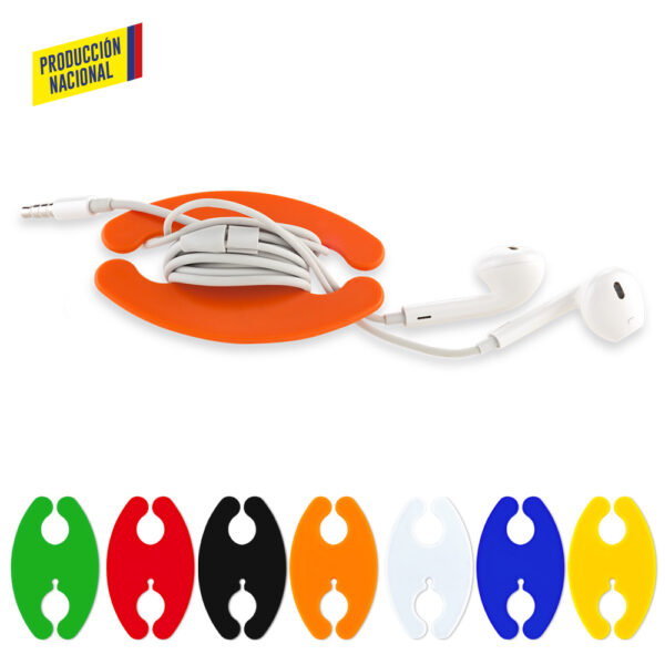 Organizador de Cables Oval - Producción Nacional