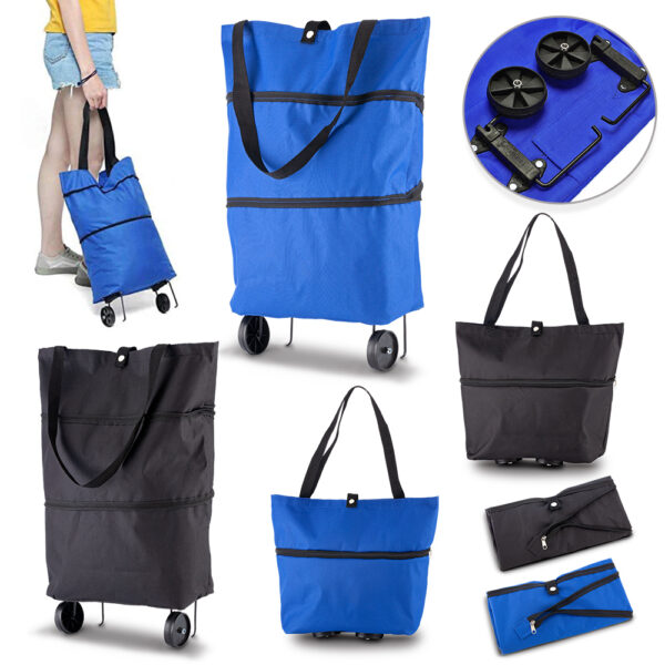 Carrito Shopping Bag Zipper