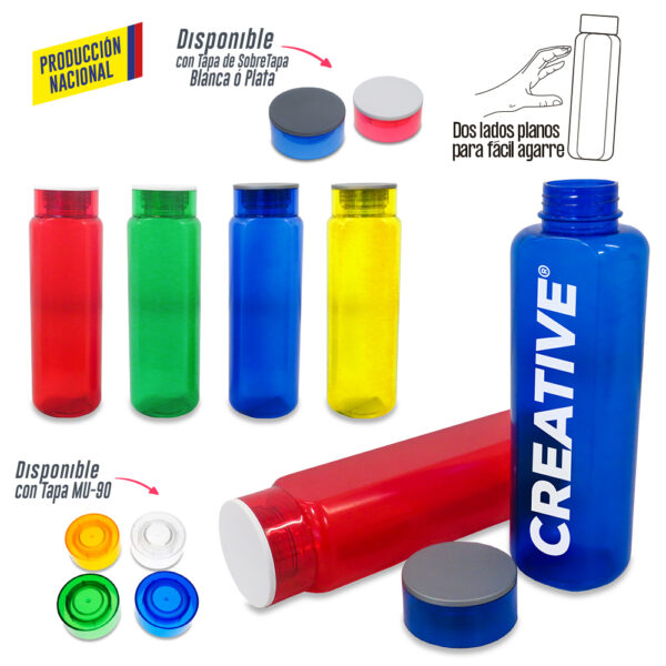 Botilito Logomax 800ml -Produccion Nal(tapa MU-90) PRECIO NETO