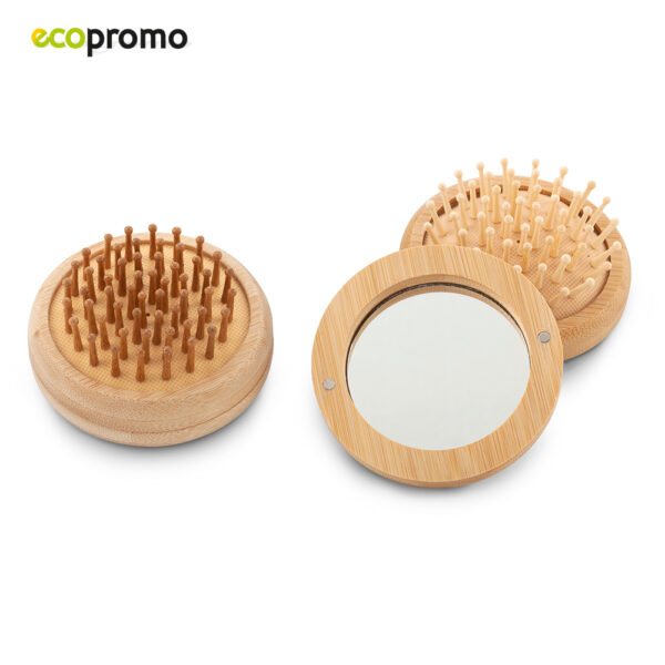 Cepillo en Bamboo con Espejo NUEVO - Image 3