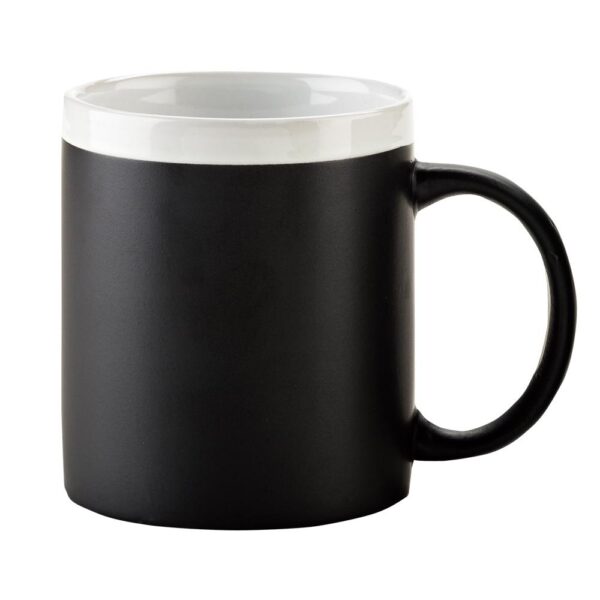 Mug Cerámica Tablero 11oz con Tiza - Image 4