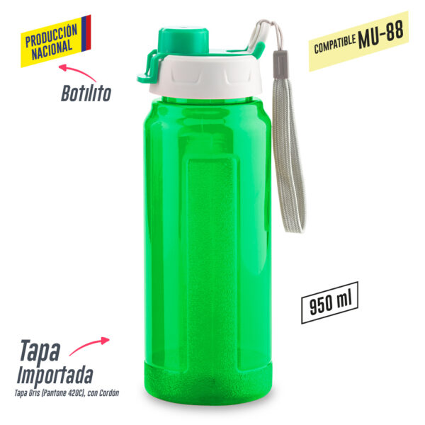 Botilito Plástico Galaxy 950ml - Producción Nacional - Image 7