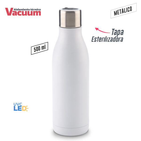 Botilito Metálico UV-C Clean 500ml PRECIO NETO - Image 4