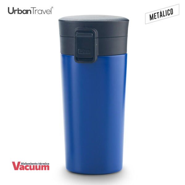 Mug Metálico Doble Pared Coffee Urban Travel 380ml - Image 3