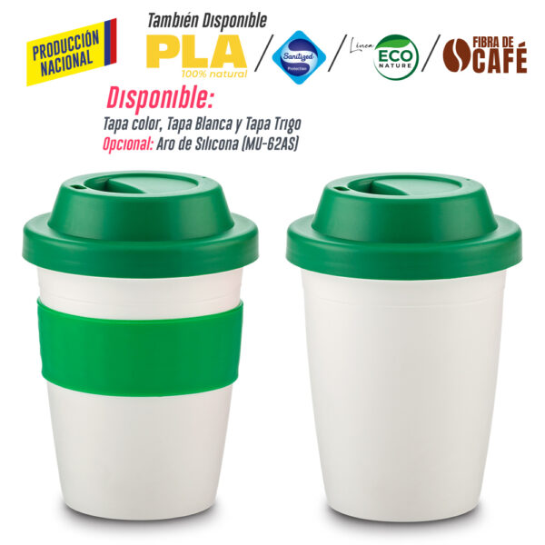 Mug Plastico Coffee Plus 12oz- Producción Nacional PRECIO NETO - Image 11