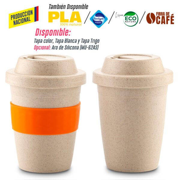 Mug Plastico Coffee Plus 12oz- Producción Nacional PRECIO NETO - Image 3