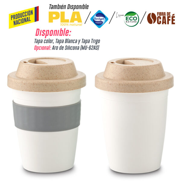 Mug Plastico Coffee Plus 12oz- Producción Nacional PRECIO NETO - Image 5