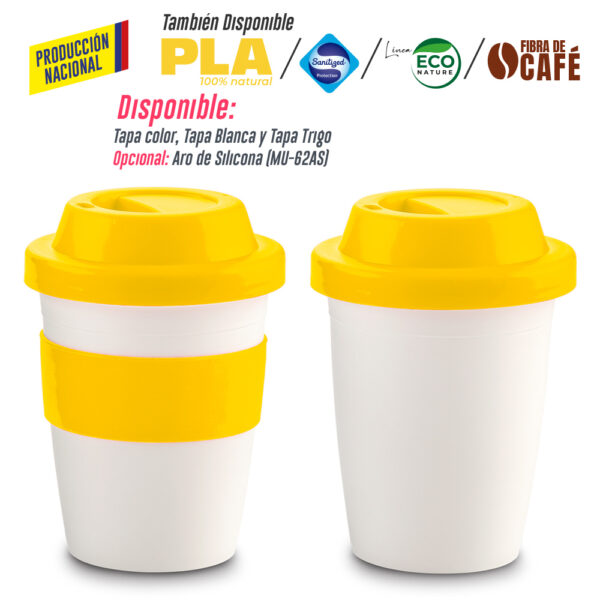 Mug Plastico Coffee Plus 12oz- Producción Nacional PRECIO NETO - Image 6