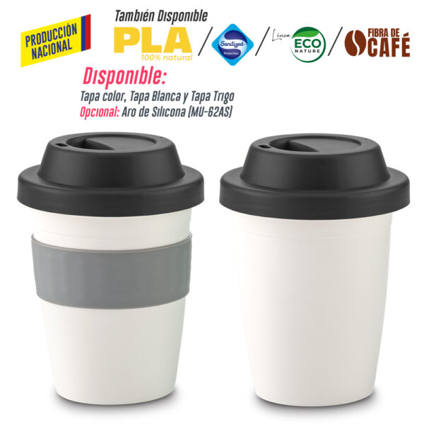 Mug Plastico Coffee Plus 12oz- Producción Nacional PRECIO NETO - Image 9