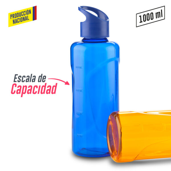 Botilitro Plástico 1000ml - 1 Litro - Produccion Nacional - Image 8
