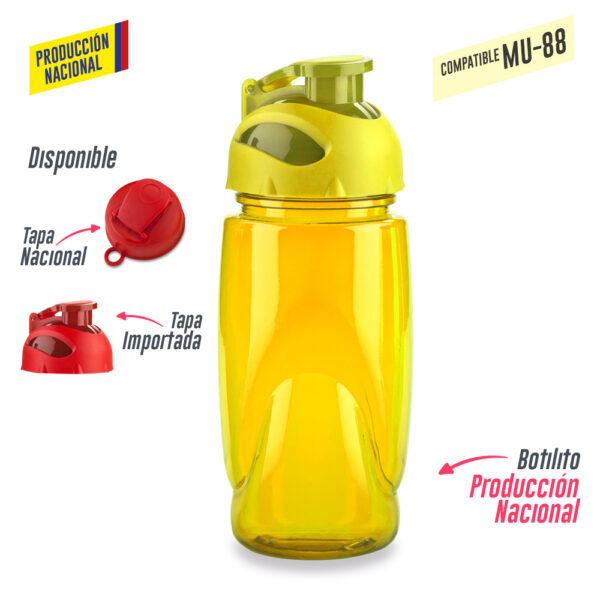 Botilito mini Spring 550ml (Tapa Importada o Nacional) - Image 2
