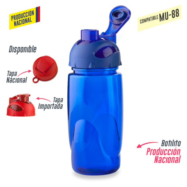 Botilito mini Spring 550ml (Tapa Importada o Nacional) - Image 3