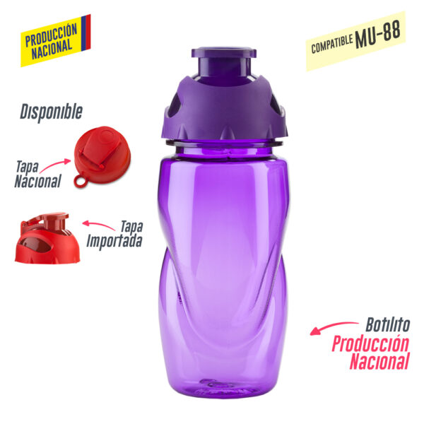 Botilito mini Spring 550ml (Tapa Importada o Nacional) - Image 4