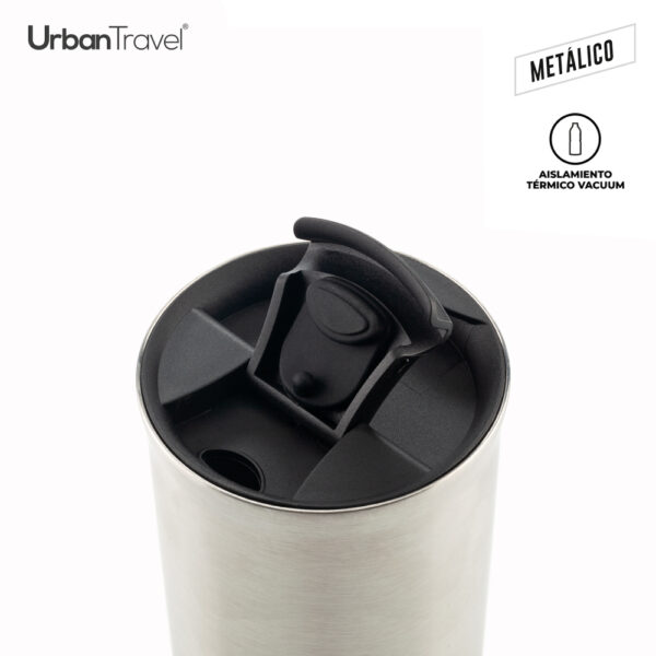 Mug Metálico Daris Urban Travel 500ml NUEVO - Image 5