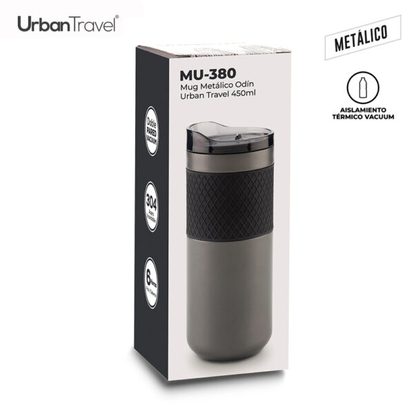 Mug Metálico Odín Urban Travel 450ml NUEVO - Image 5