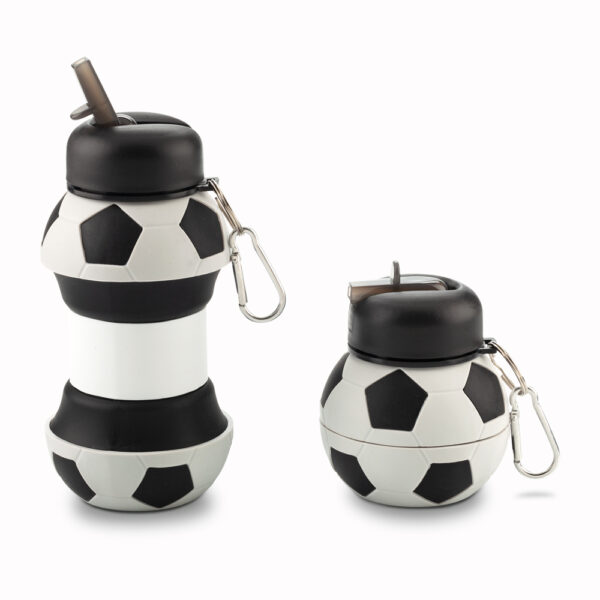 Botilito en Silicona Soccer 550ml NUEVO - Image 3