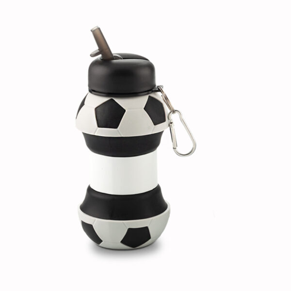 Botilito en Silicona Soccer 550ml NUEVO - Image 4
