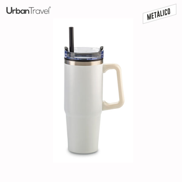 Mug Metálico y Plástico Chester Urban Travel 900ml NUEVO - Image 4