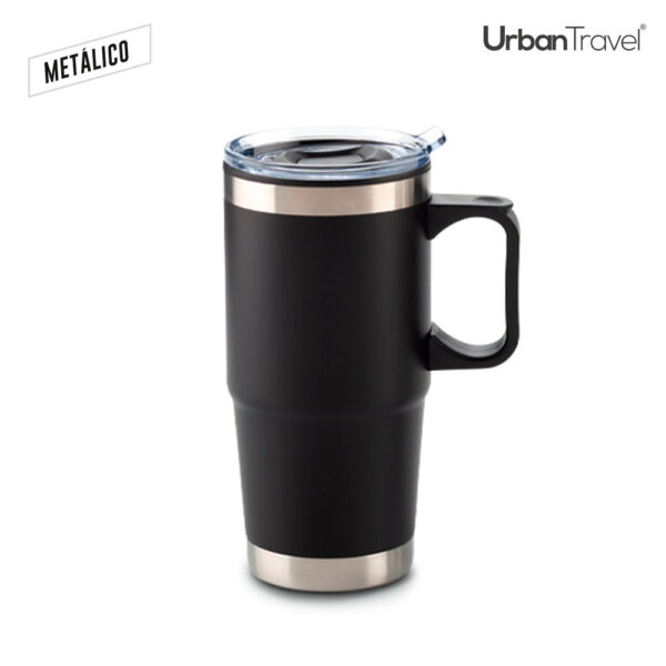 Mug Metálico Cobalt Urban Travel 600ml NUEVO - Image 4