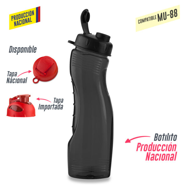 Botilito Saturno PVC 850ml - Produccion Nacional (Ver MU-35 - Tapa Pesta) - Image 7