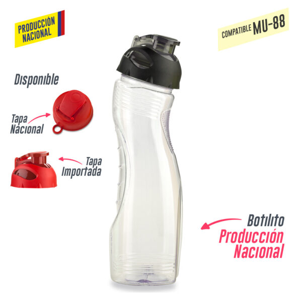 Botilito Saturno PVC 850ml - Produccion Nacional (Ver MU-35 - Tapa Pesta) - Image 8