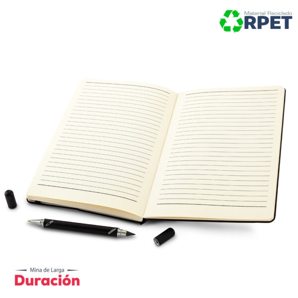 Set de Libreta y Bolígrafo 2-1 RPET - Image 3