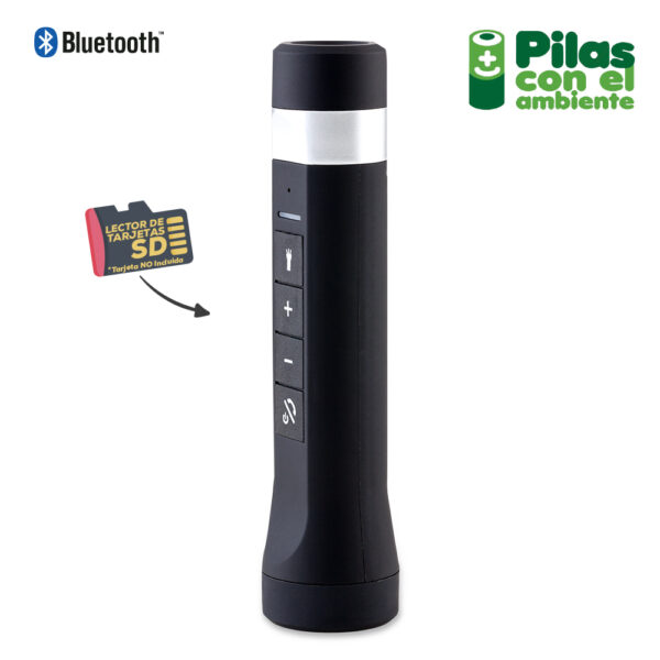 Speaker Bluetooth con Pila 2000mAh y Linterna - Image 2