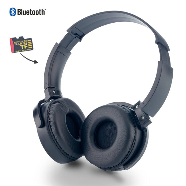 Audifonos Bluetooth DJ II con Lector TF - Image 4