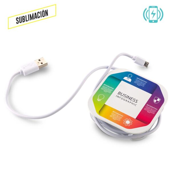 Cargador Inalambrico con Organizador de Cables - Image 3