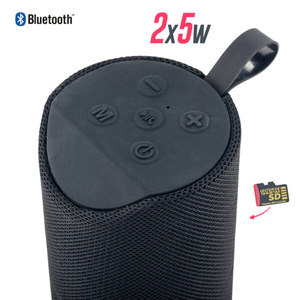 Speaker Bluetooth Cylinder II 2X5W - Image 4