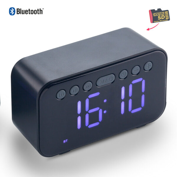 Speaker Bluetooth con Reloj - OFERTA - Image 3