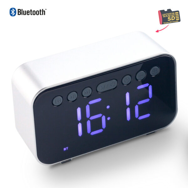 Speaker Bluetooth con Reloj - OFERTA - Image 4