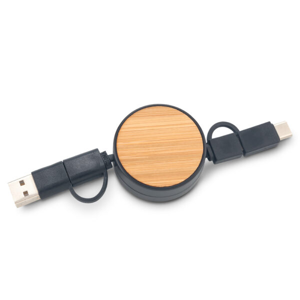 Cable Multicargador Bamboo - Image 3