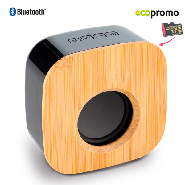 Speaker Bluetooth Crow Bamboo OFERTA - Image 3