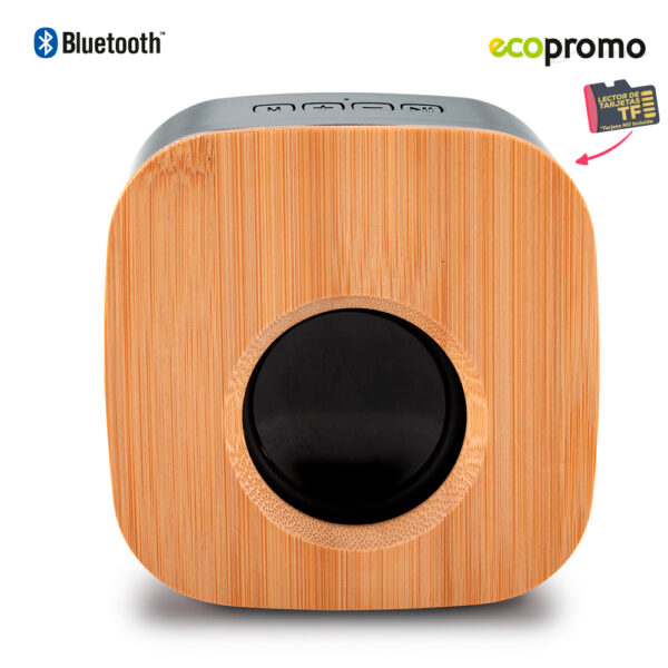 Speaker Bluetooth Crow Bamboo OFERTA - Image 4