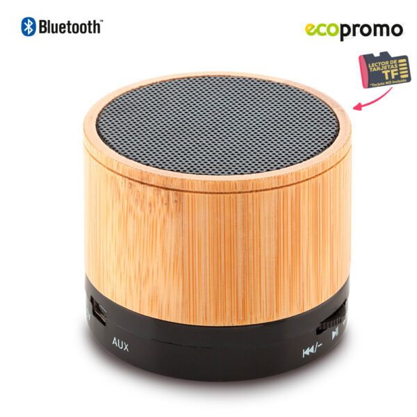 Speaker Bluetooth Artix Bamboo - Image 3