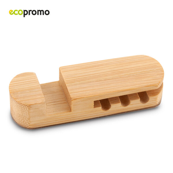 Soporte para Móviles 2-1 Bamboo - Image 3