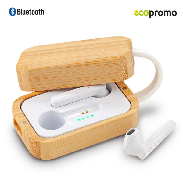 Audifonos Bluetooth Jett Bamboo - Image 3