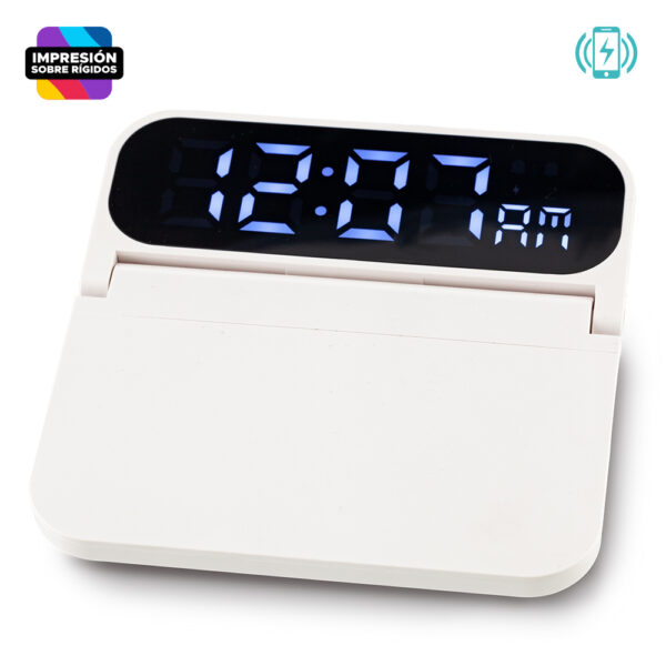 Cargador Inalámbrico con Reloj - Image 4