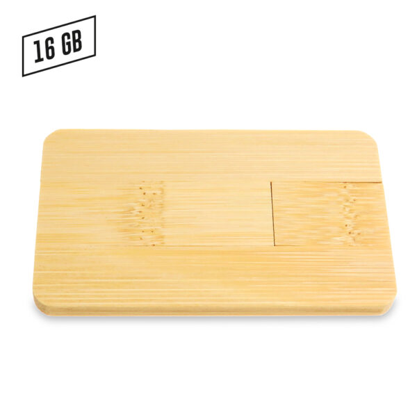 Memoria USB Credit Card Zilda Bamboo PRECIO NETO - Image 3