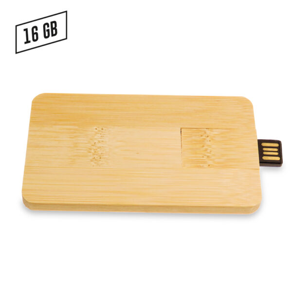 Memoria USB Credit Card Zilda Bamboo PRECIO NETO - Image 4