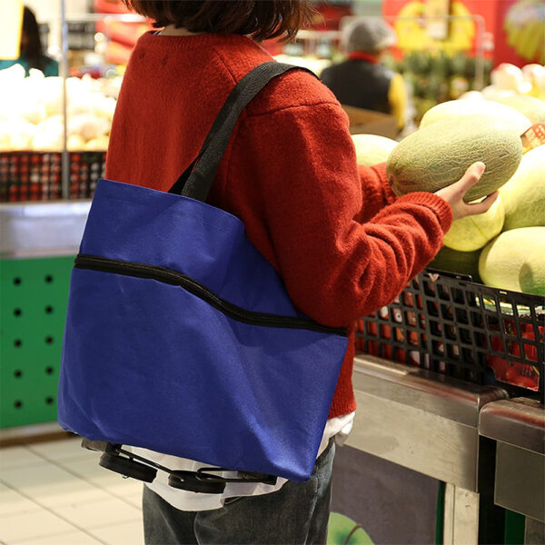 Carrito Shopping Bag Zipper - Image 8