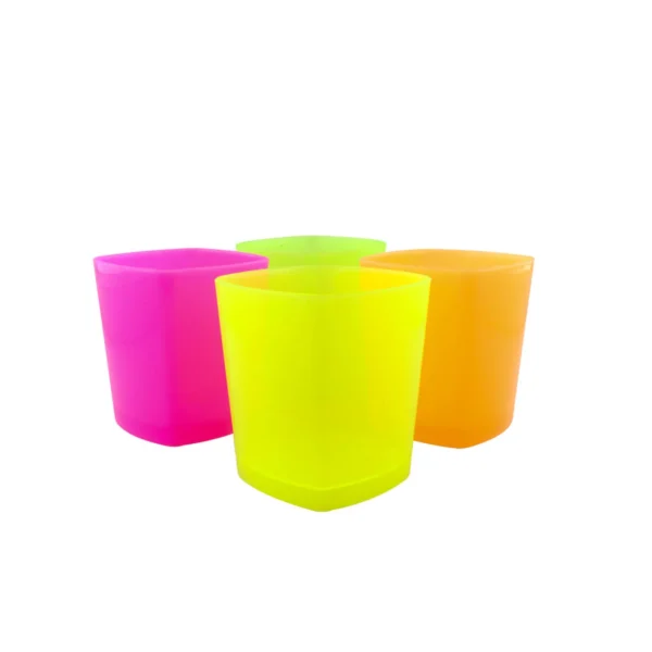 VASO WHISKY PAQ X 4 Surtido Neon - Image 2