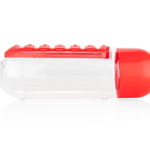 Botella con Pastillero Albus 750 ml / 25 Oz